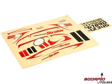 Firebird Stratos - naklejki Firebird Stratos - naklejki / HBZ7710