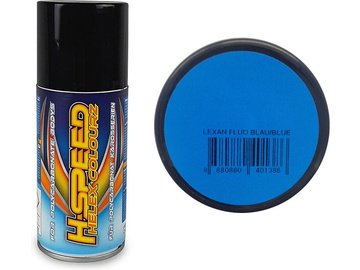 H-SPEED Spray na lexan 150ml fluoresc. niebieski / HSPS013
