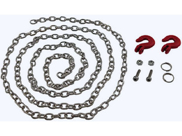 H-Speed łańcuch holowniczy 890mm 1:10 srebrny / HSPY034