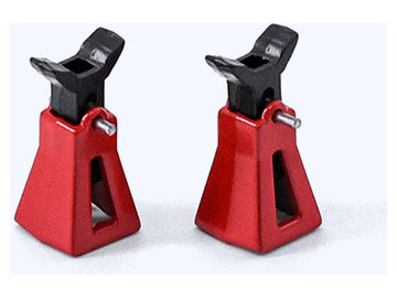 H-Speed kozły pod auto metalowe 1:24 (2szt) / HSPY058