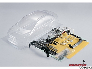 Killerbody karoseria 1:10 Lancer EVO X przeźroczysta Killerbody karoseria 1:10 Lancer EVO X przeźroczysta / KB48001