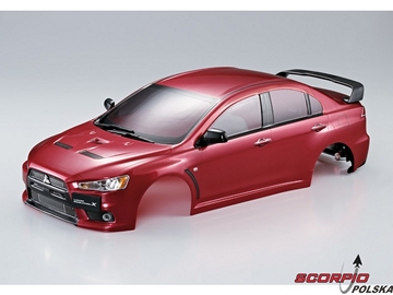 Killerbody karoseria 1:10 Lancer EVO X winna Killerbody karoseria 1:10 Lancer EVO X winna / KB48003