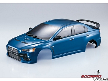 Killerbody karoseria 1:10 Lancer EVO X niebieska / KB48006