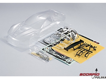 Killerbody karoseria 1:10 Corvette GT2 przeźroczysta / KB48011