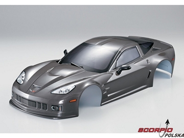 Killerbody karoseria 1:10 Corvette GT2 szara Killerbody karoseria 1:10 Corvette GT2 szara / KB48018