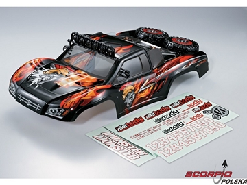 Killerbody karoseria 1:10 SCT Monster Mars z akc. / KB48049