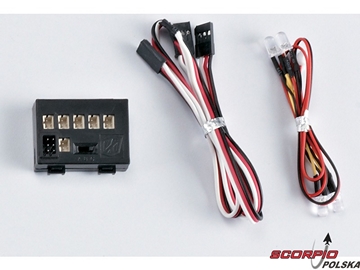 Killerbody komplet oświetlenia 2 LED z jedn. sterującą / KB48068