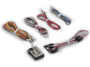 Killerbody zestaw oświetlenia 1:10 12 LED z jednostką sterującą Killerbody zestaw oświetlenia 1:10 12 LED z jednostką sterującą / KB48102
