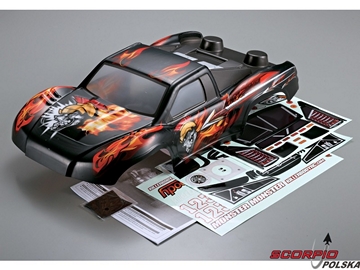 Killerbody karoseria 1:10 SCT Monster Mars z naklejkami Killerbody karoseria 1:10 SCT Monster Mars z naklejkami / KB48166