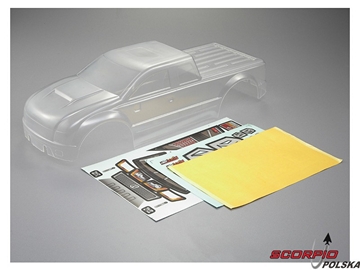 Rubik 1/10 - karoseria niepomalowana z naklejkami Rubik 1/10 - karoseria niepomalowana z naklejkami / KB48204