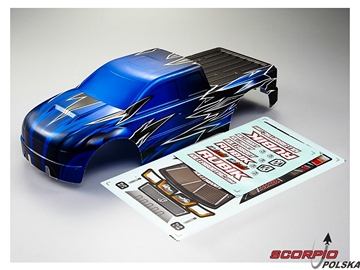 Rubik 1/10 - karos. zabazowana Knight Blue, nakl Rubik 1/10 - karos. zabazowana Knight Blue, nakl / KB48213