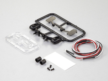 Killerbody lusterka wsteczne typ F z LED / KB48229