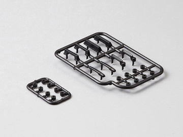 Killerbody karoseria 1:10 - uchwyty drzwi czarne Killerbody karoseria 1:10 - uchwyty drzwi czarne / KB48236