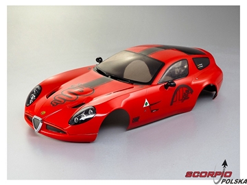 Killerbody karoseria 1:10 Alfa Romeo TZ3 Corsa czerwona / KB48249