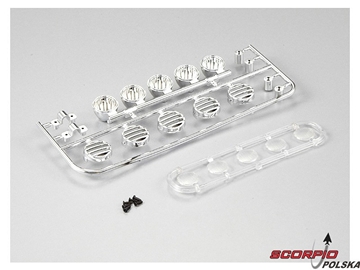 Killerbody zestaw oświetlenia na dach typ A bez LED Killerbody zestaw oświetlenia na dach typ A bez LED / KB48279