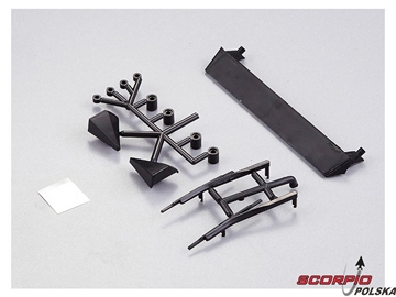 Killerbody Lancia Delta HF Integrale 1:10 - zestaw plastykoych elem. Killerbody Lancia Delta HF Integrale 1:10 - zestaw plastykoych elem. / KB48294