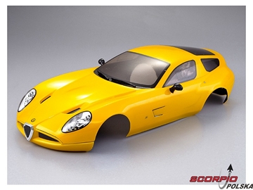 Killerbody karoseria 1:10 Alfa Romeo TZ3 Corsa żółta Killerbody karoseria 1:10 Alfa Romeo TZ3 Corsa żółta / KB48299