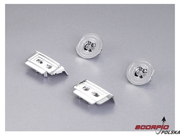 Killerbody Lancia Stratos 1:10 - lustra reflektorów Killerbody Lancia Stratos 1:10 - lustra reflektorów / KB48315