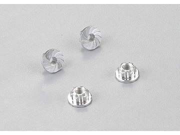 Killerbody aluminiowe nakrętki kół srebrne (4) Killerbody aluminiowe nakrętki kół srebrne (4) / KB48365SL