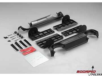 Killerbody podwozie statyczne 1:10 Alfa Romeo 155 GTA / KB48375
