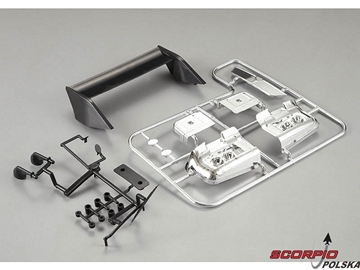 Killerbody Lancia Beta Montecarlo 1:10 - el. plastikowe / KB48393