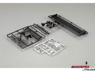 Killerbody Lancia LC2 1:10 - elementy plastikowe Killerbody Lancia LC2 1:10 - elementy plastikowe / KB48397