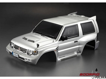 Killerbody karoseria 1:10 Pajero EVO 1998 srebrna Killerbody karoseria 1:10 Pajero EVO 1998 srebrna / KB48402
