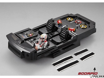 Killerbody Furious Angel 1:10 - kokpit lewostronny / KB48412