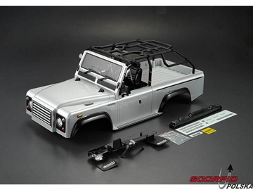 Killerbody karoseria 1:10 Crawler Marauder srebrna / KB48416