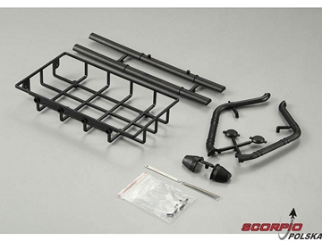 Killerbody Crawler Marauder 1:10 - bagażnik, komin Killerbody Crawler Marauder 1:10 - bagażnik, komin / KB48426