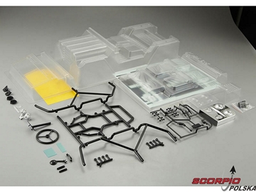Killerbody karoseria 1:10 Crawler Warrior przeźroczysta Killerbody karoseria 1:10 Crawler Warrior przeźroczysta / KB48442
