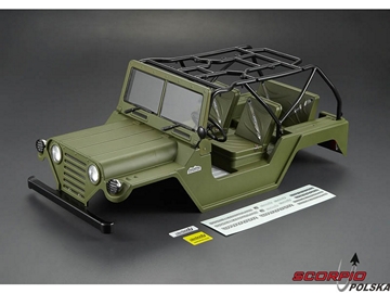 Killerbody karoseria 1:10 Crawler Warrior wojskowa / KB48446