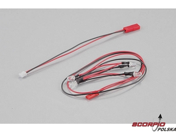 Killerbody LED 5mm białe do podświetlenia (4) / KB48465