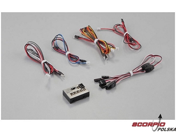 Killerbody zestaw 12 LED 3mm z jednostką sterującą / KB48467