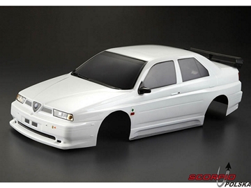 Killerbody karoseria 1:10 Alfa Romeo 155 GTA biała Killerbody karoseria 1:10 Alfa Romeo 155 GTA biała / KB48476