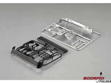 Killerbody Alfa Romeo 155 GTA 1:10 - elementy plastikowe Killerbody Alfa Romeo 155 GTA 1:10 - elementy plastikowe / KB48478