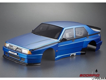 Killerbody karoseria 1:10 Alfa Romeo 75 Turbo niebieska / KB48483