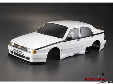 Killerbody karoseria 1:10 Alfa Romeo 75 Turbo biała / KB48484