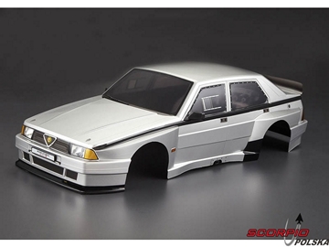 Killerbody karoseria 1:10 Alfa Romeo 75 Turbo srebrna Killerbody karoseria 1:10 Alfa Romeo 75 Turbo srebrna / KB48485