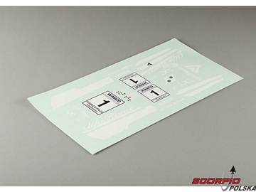 Killerbody Alfa Romeo 75 Turbo 1:10 - naklejki Killerbody Alfa Romeo 75 Turbo 1:10 - naklejki / KB48486