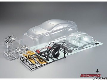 Killerbody karoseria 1:10 Lexus RC F przeźroczysta / KB48627