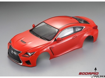 Killerbody karoseria 1:10 Lexus RC F pomarańczowa / KB48649