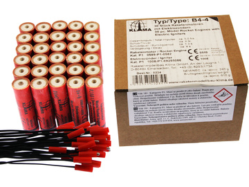Klima silnik rakietowy B4-4 EL (30szt) Klima silnik rakietowy B4-4 EL (30szt) / KL-0234