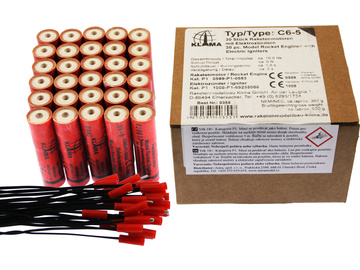 Klima silnik rakietowy C6-5 EL (30szt) Klima silnik rakietowy C6-5 EL (30szt) / KL-0355