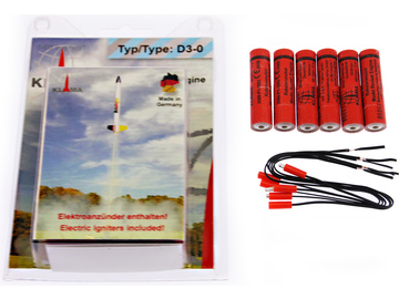 Klima silnik rakietowy D3-0 EL (6szt) Klima silnik rakietowy D3-0 EL (6szt) / KL-0440