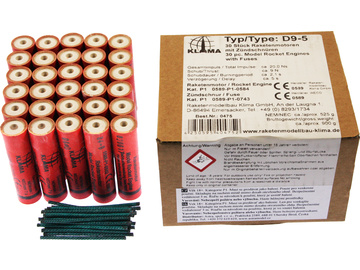 Klima silnik rakietowy D9-5 (30szt) Klima silnik rakietowy D9-5 (30szt) / KL-0475