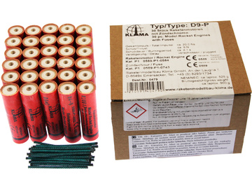 Klima silnik rakietowy D9-P (30szt) / KL-0479