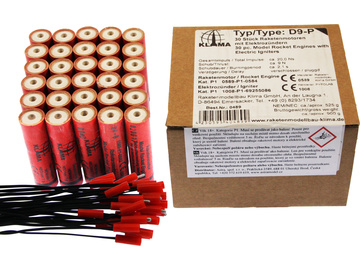 Klima silnik rakietowy D9-P EL (30szt) Klima silnik rakietowy D9-P EL (30szt) / KL-0489