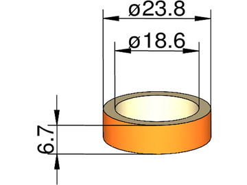 Klima Krążek 24mm / KL-502424011