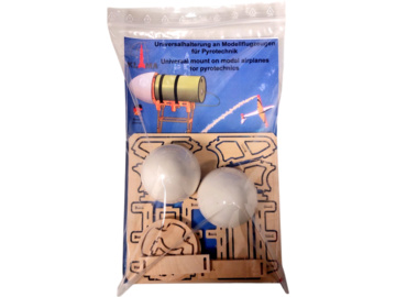 Klima mocowanie dymownic do modeli RC uniwersalne (2) / KL-7077